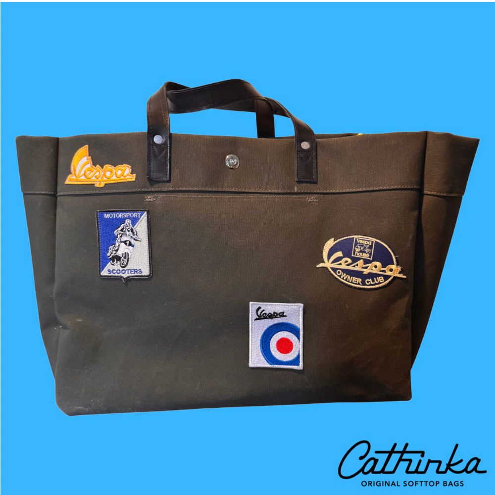 Daycruiser - Der Beachbag aus Verdeckstoff - Motto "Vespa"